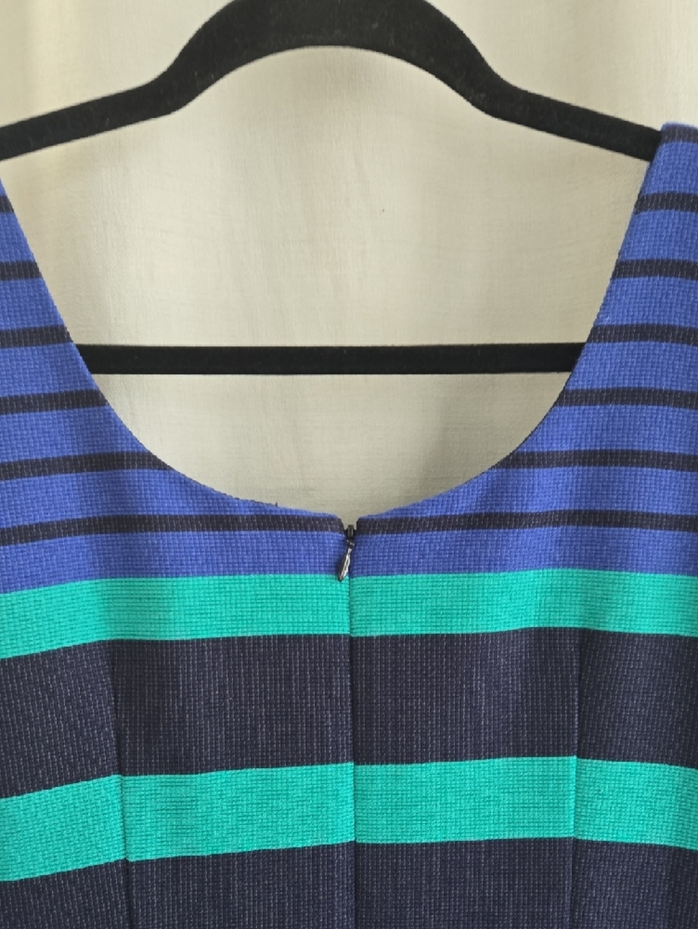 LOFT Heavy Knit Striped Sleeveless Dress – Size 6, Like New - Picture 9 of 11